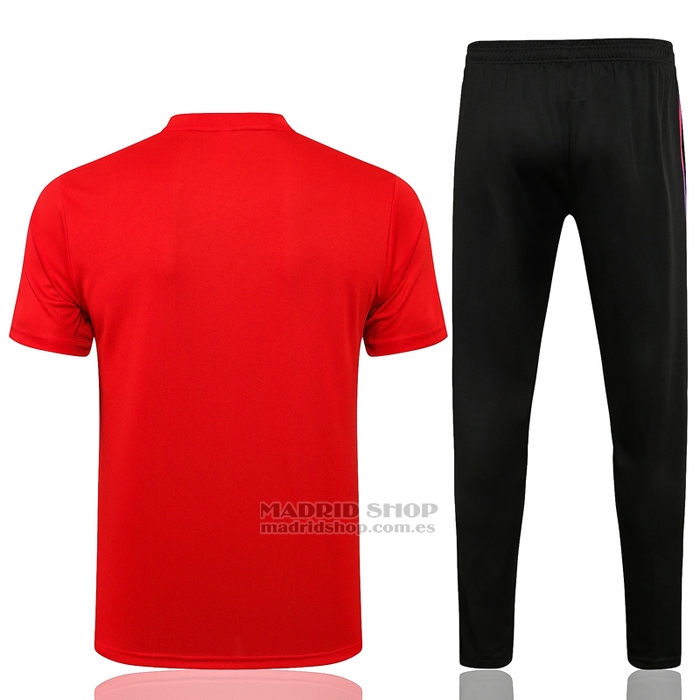 Chandal del Paris Saint-Germain Jordan Manga Corta 2021-2022 Rojo